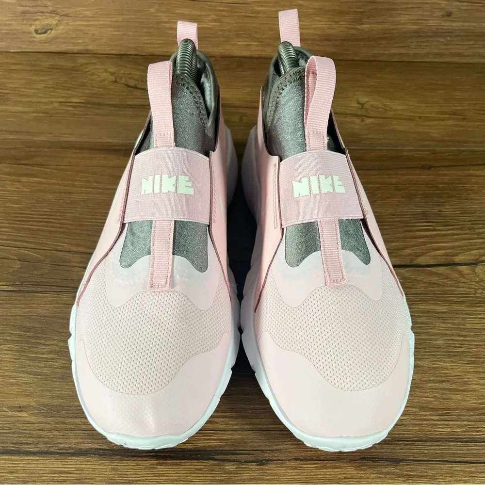 NIKE FLEX RUNNER 2 Pink Slip-On Athletic Sneakers Size 5.5Y Shoes‎